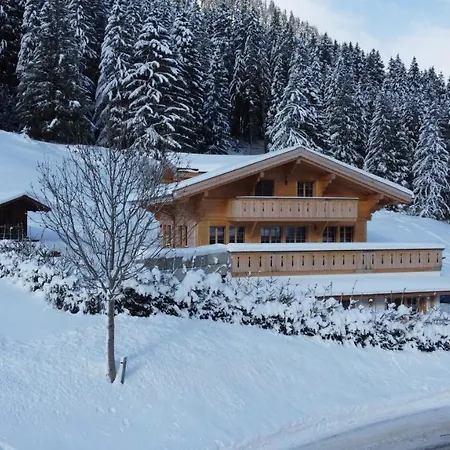 木屋 Mit Kino Und Jacuzzi In B. Gstaad Gsteig