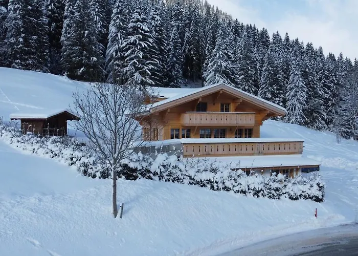 샬레 Mit Kino Und Jacuzzi In B. Gstaad 그체이