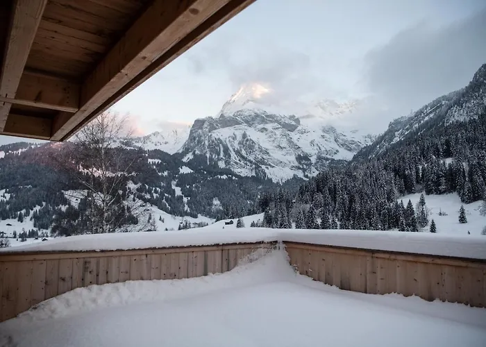Chalé Mit Kino Und Jacuzzi In B. Gstaad *