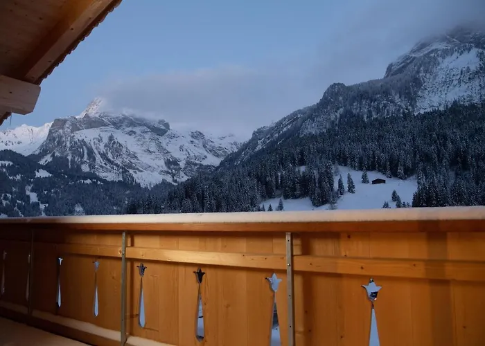 Chalé Mit Kino Und Jacuzzi In B. Gstaad