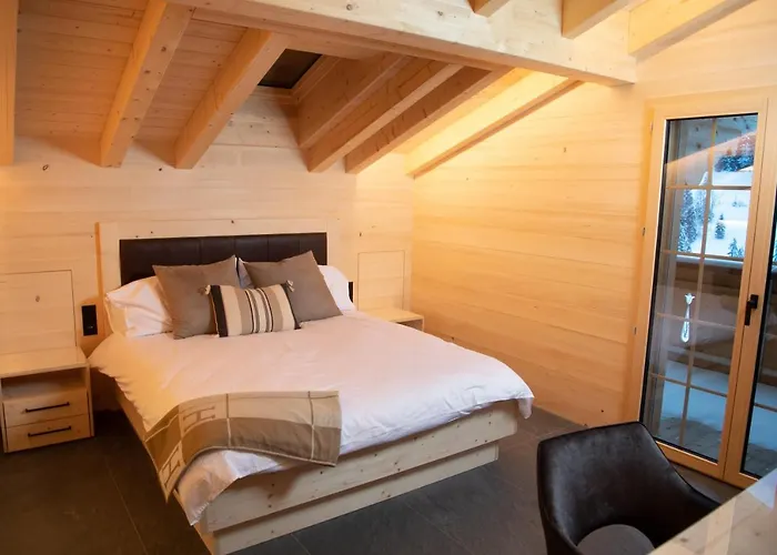 Chalé Mit Kino Und Jacuzzi In B. Gstaad Gsteig